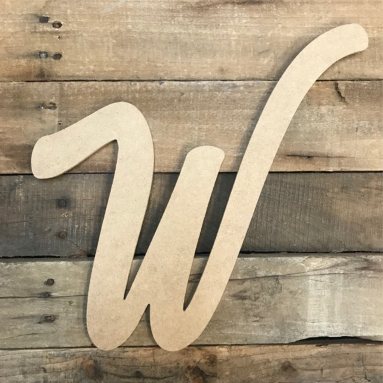  Wooden Letters 4 Inch, White Wood Letters for Wall