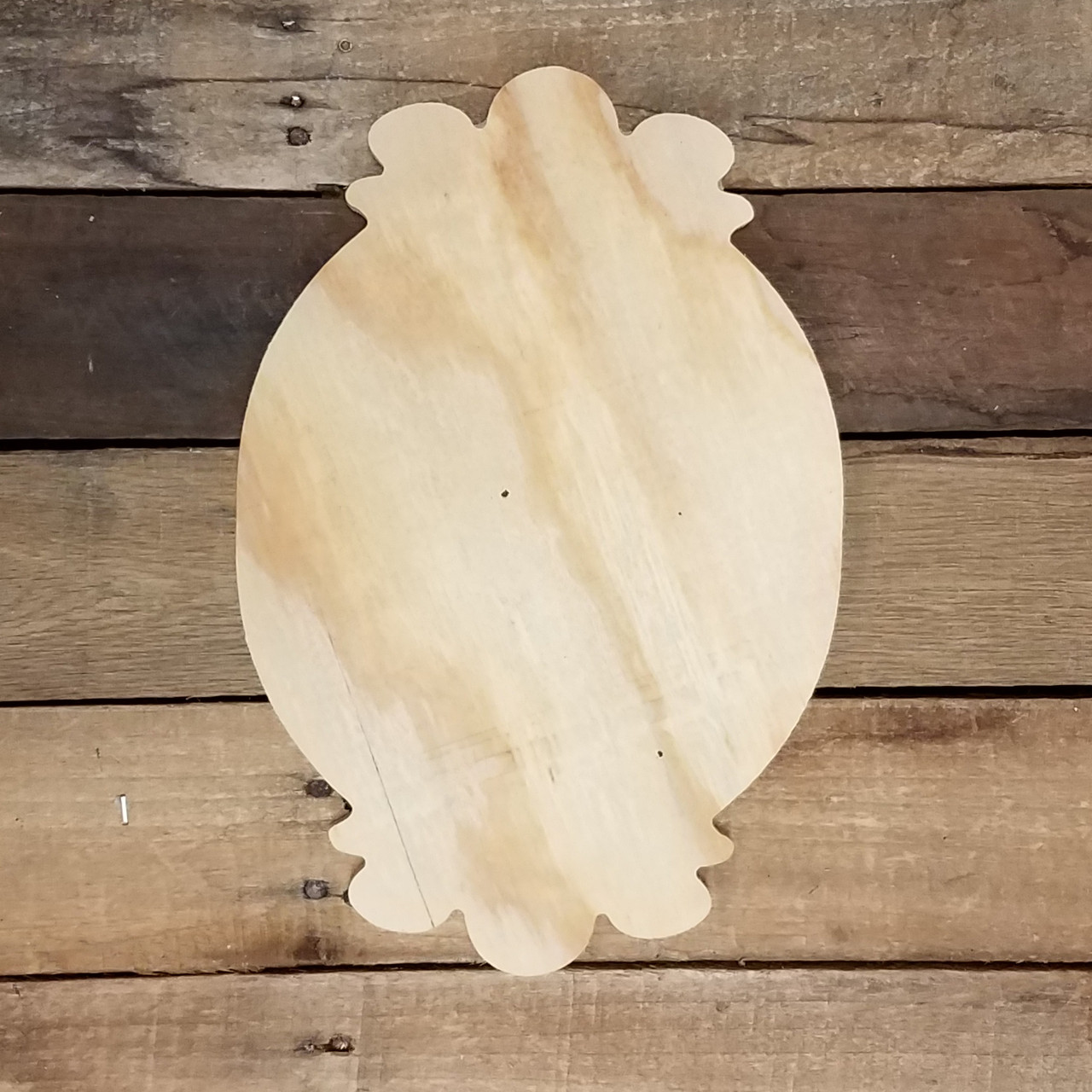 Unfinished Wood Plaque 