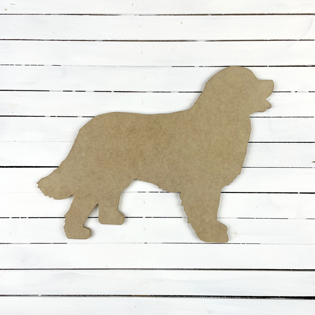 24 Wooden Dog Shape, Unfinished Wood Craft, Build-A-Cross 