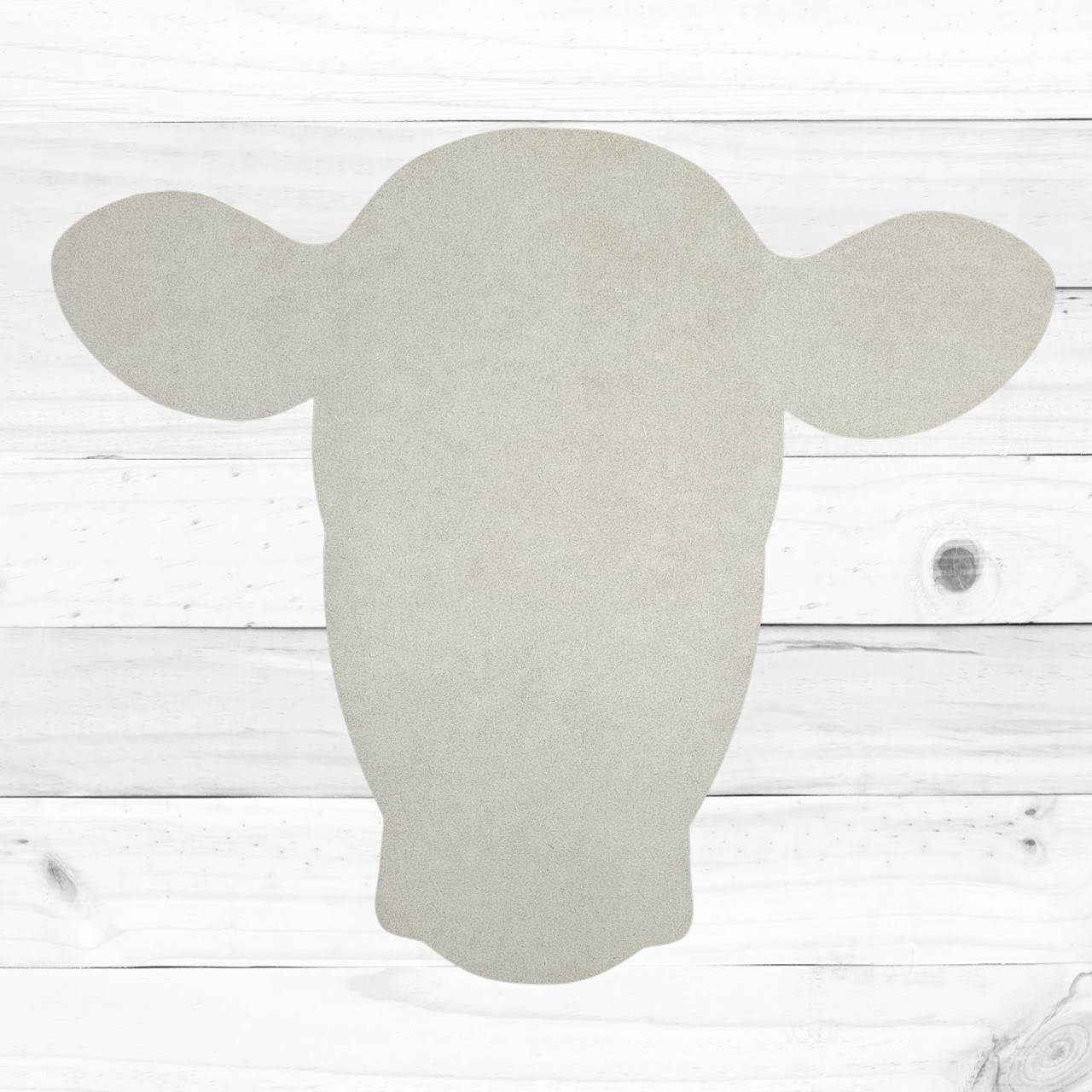 Find Online Unfinished Wooden Craft Cow Head Cutouts