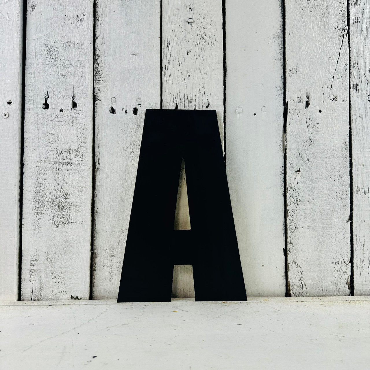 Unfinished Wood, 4-in, 1/8-in Thick, Letter