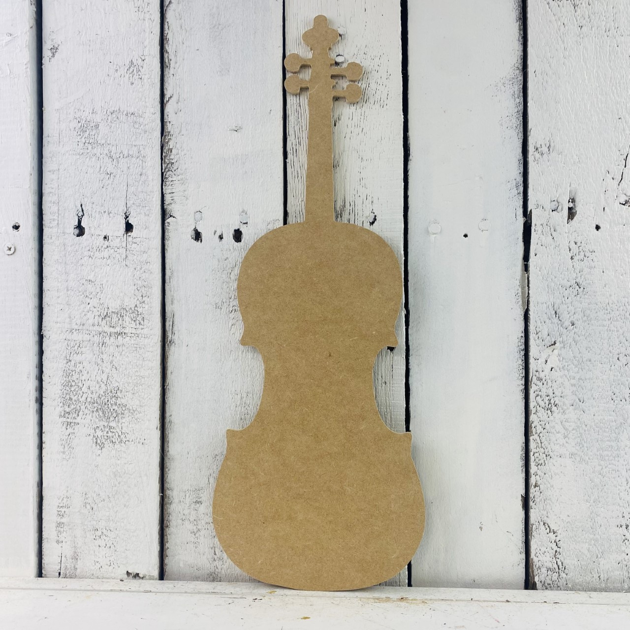 Wood Pine Shape, Bass, Unpainted Wooden Cutout DIY