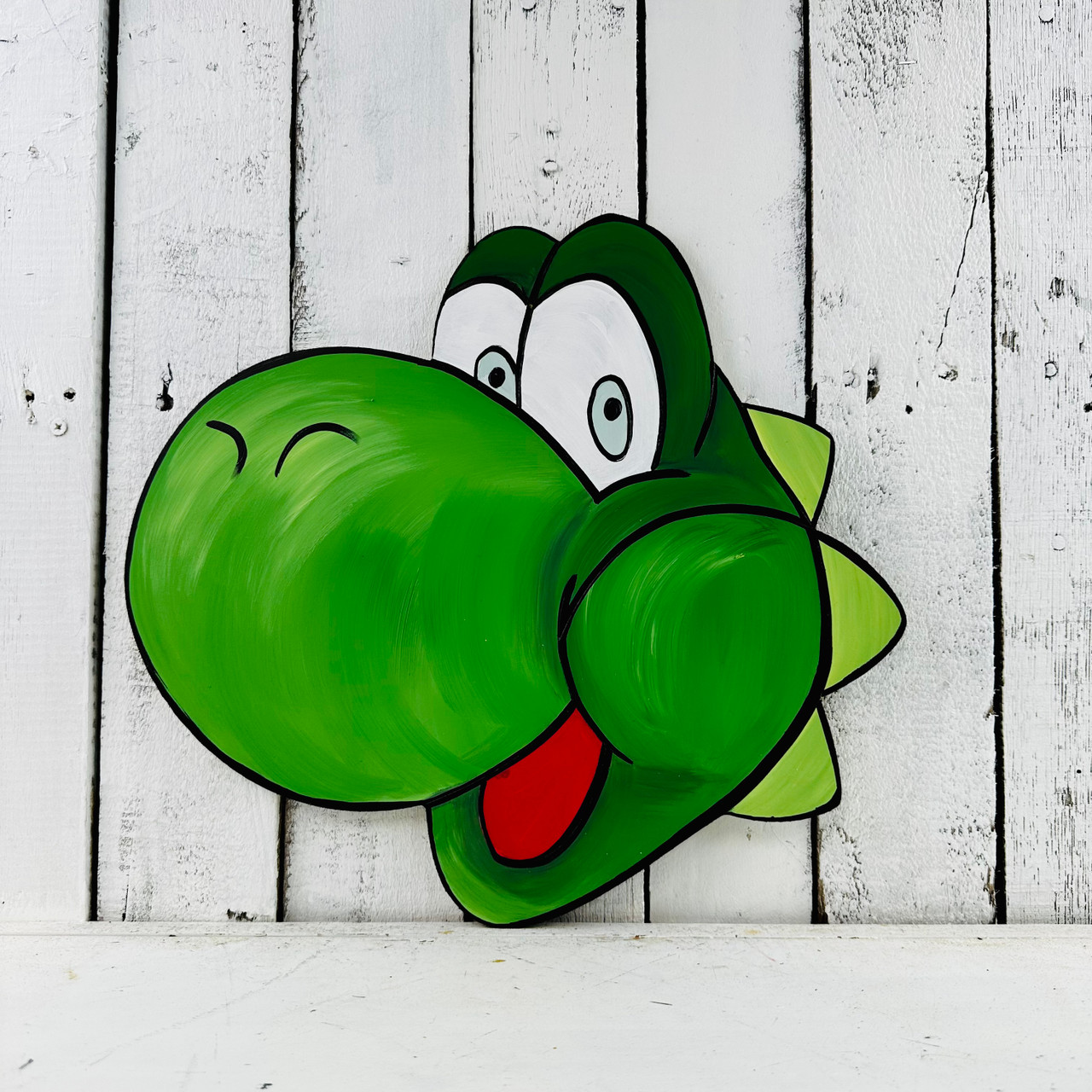 mario yoshi face paint