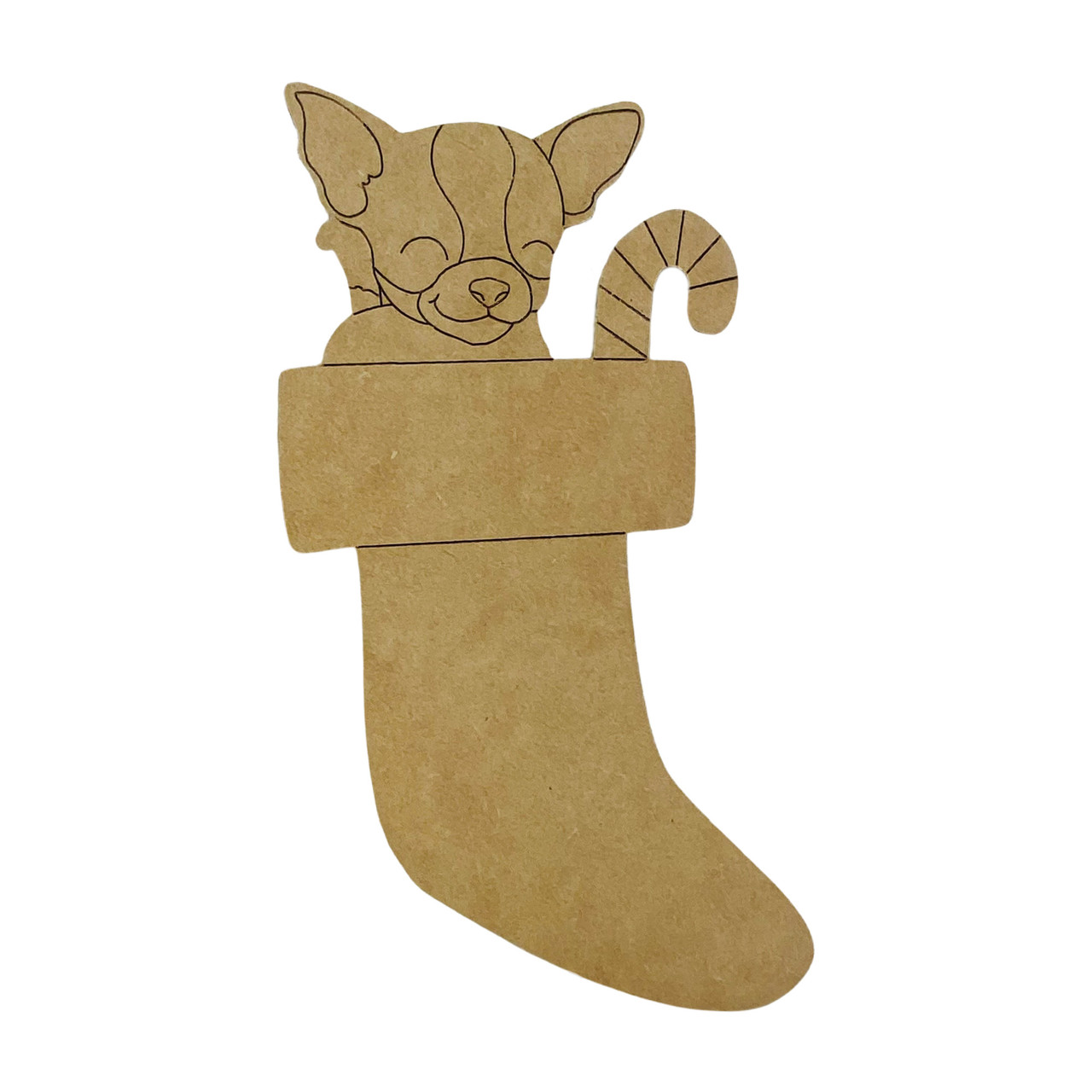 Chihuahua Christmas Dog Christmas Stocking Chihuahua Stocking