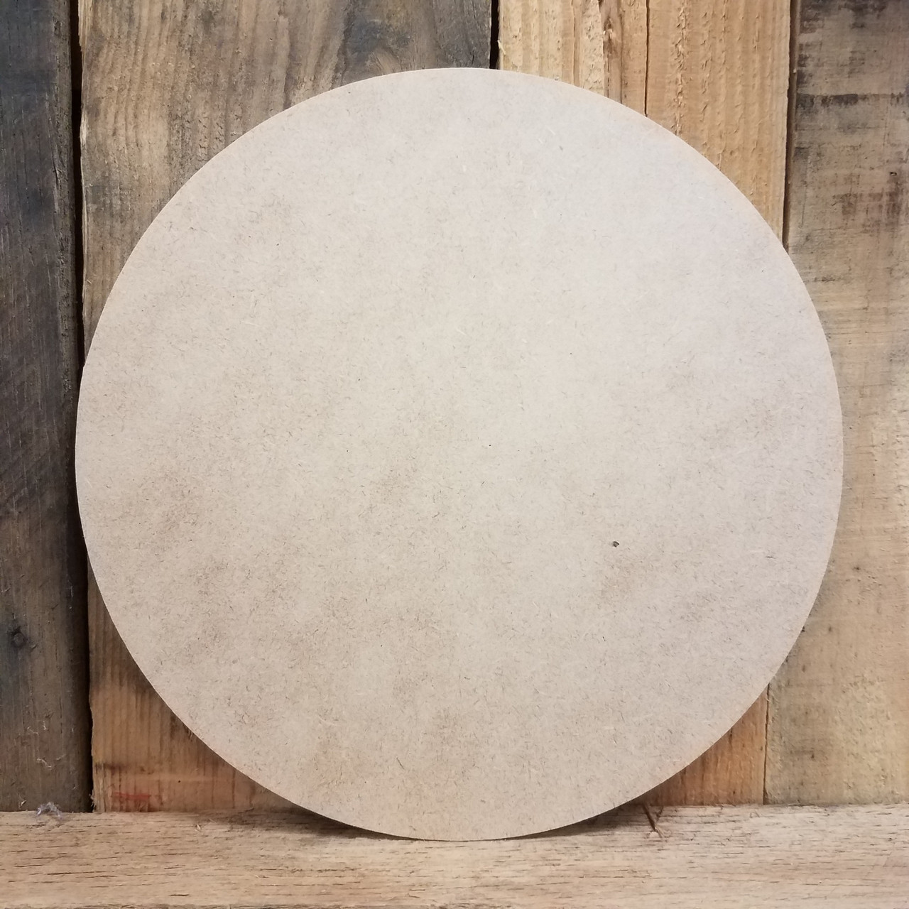 Buy MDF Wooden Round Tray (Brown & Beige) Online- At Home by