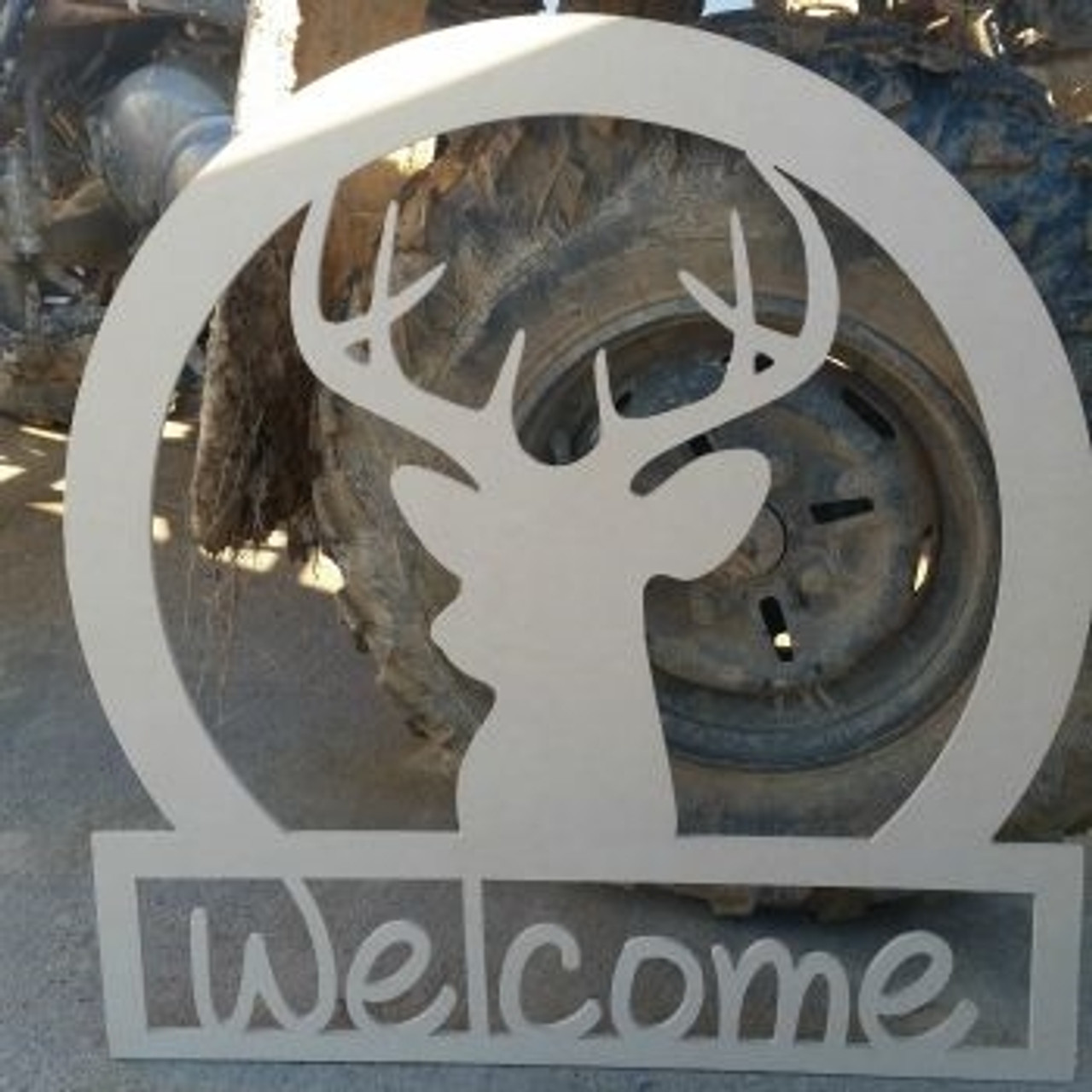 welcome-ish Stencil - Craft Dealz