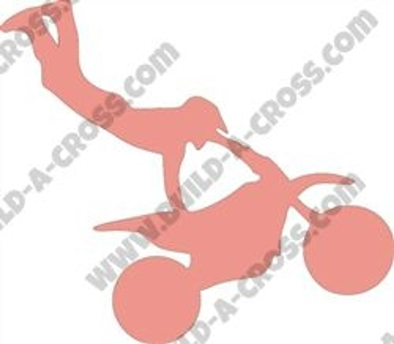 Dirtbike Handstand Unfinished Wooden Shape MDF Craft | Build-A-Cross i-shared-about-this-last-year-in-my-9th-year-of-parenting-with-a-shift-worker-6-months-later-his-position-changed-to-a-9-5-and-it-changed-everything-but-i-believe