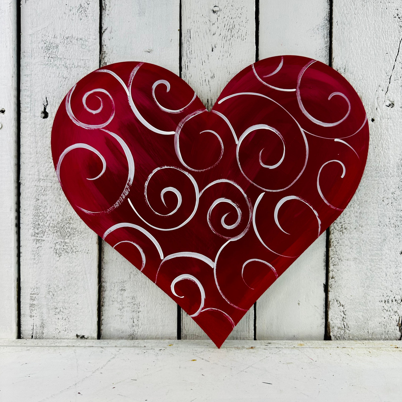 Heart Unfinished Cutout, Wooden Shape, Paintable Wooden MDF