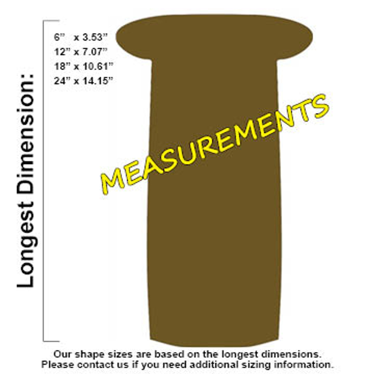 Shotgun shell Unfinished Cutout, Wooden Shape, Paintable Wooden MDF