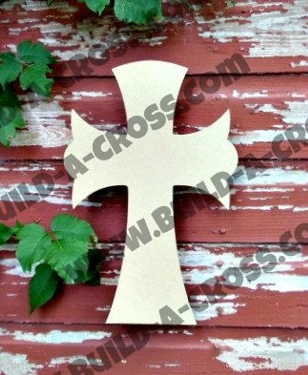 Unfinished Wooden Crosses for Painting and Crafting - 9 H x 6.5