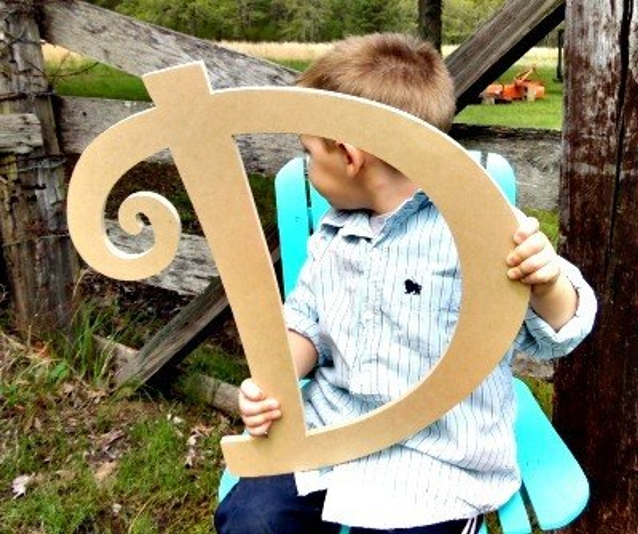 Unfinished Wooden Letters A-Z 4 inch from Darice - Kgkrafts's Boutique