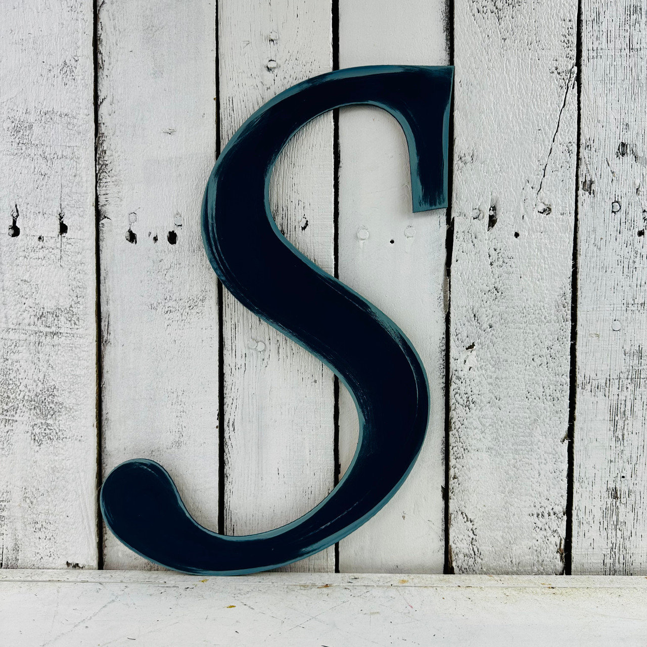 Cursive Wooden Letters C for Wall Decor 14 inch Large Wooden Letters Unfinished Monogram Wood Letter Crafts Alphabet Sign Cutouts for DIY Painting