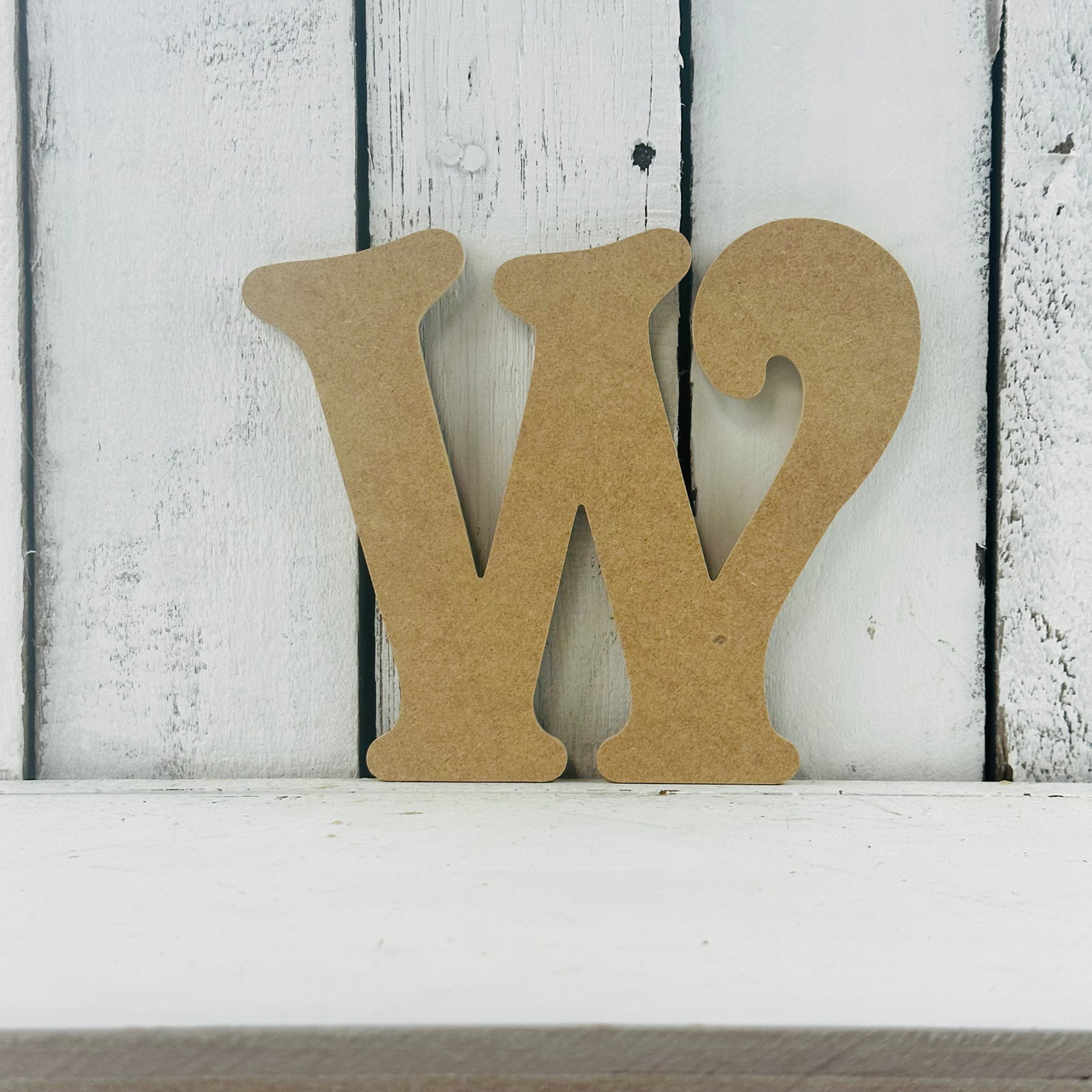 Unfinished Wood Cutout Wooden MDF Letters Wall Decor