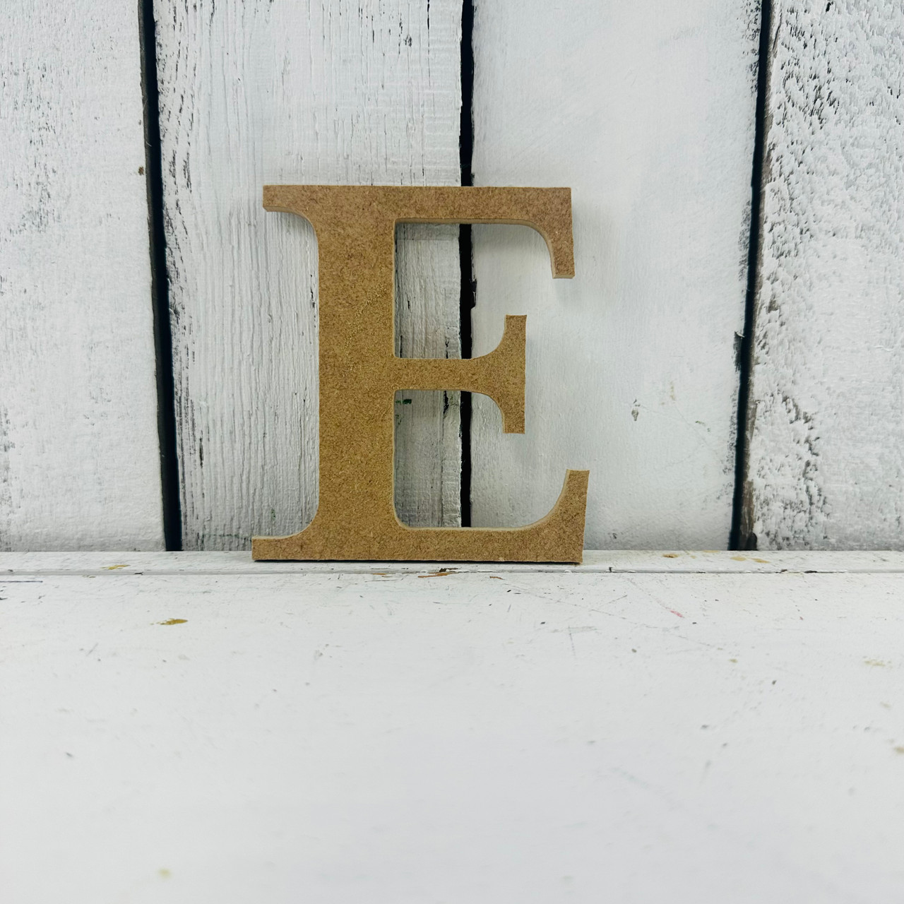 Generic 124 Pieces Wooden Letters Full Alphabet Wood Cutout