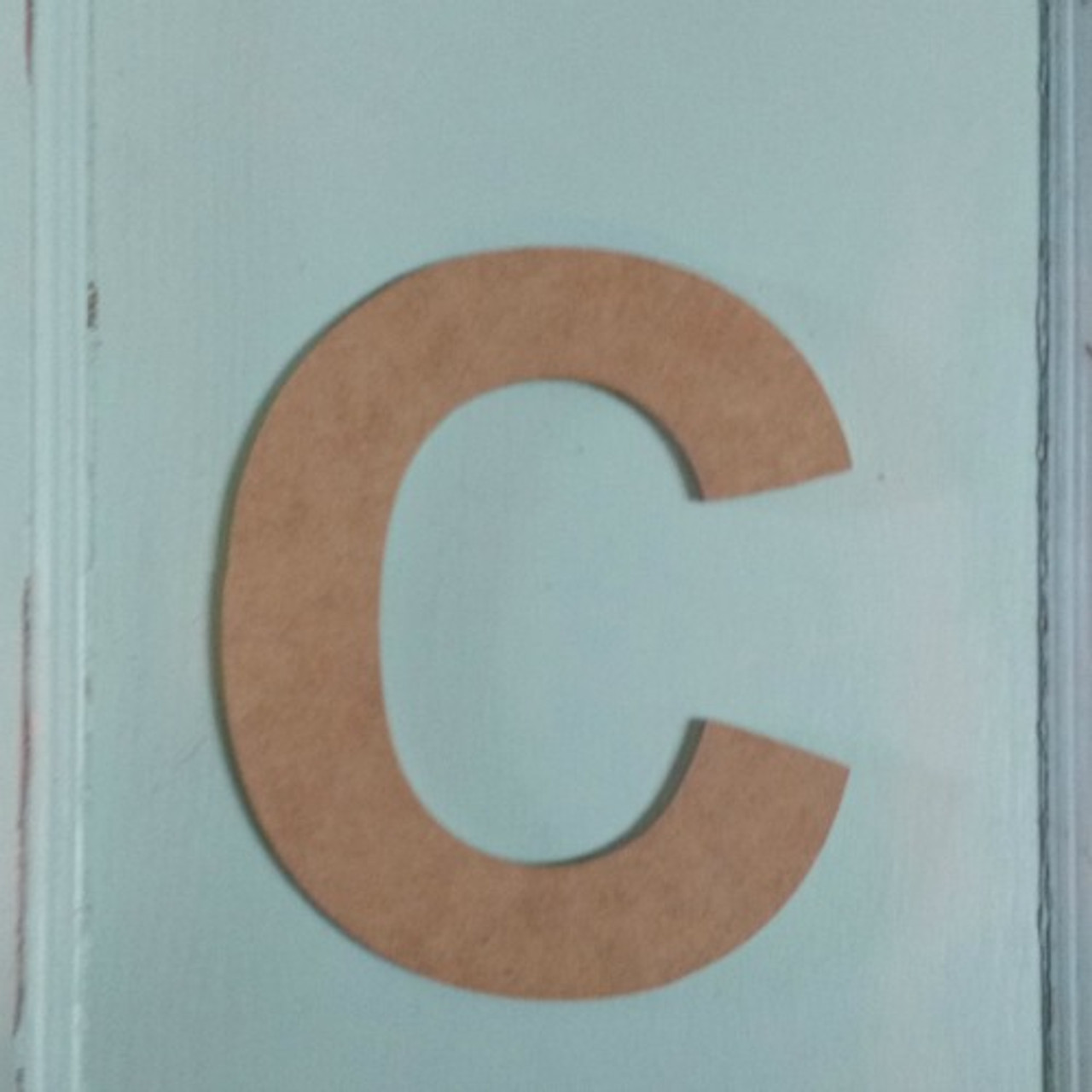 Arial Font Wood Letter Cutouts