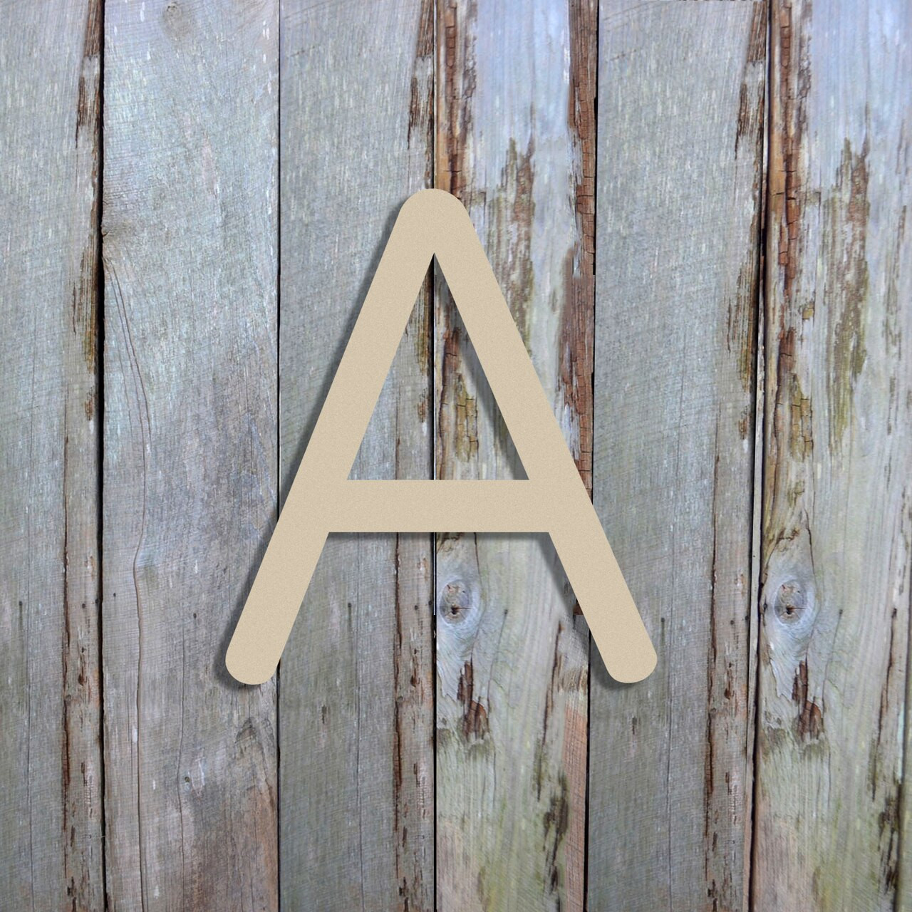 Unfinished Wooden Large Wall Letters Alphabet Letter Rockwell