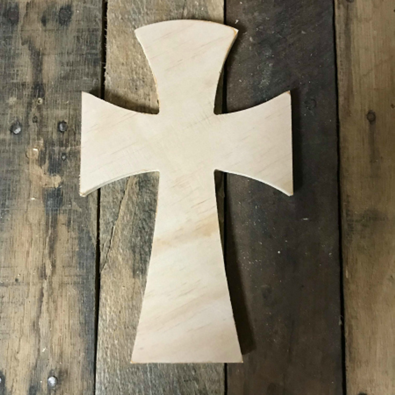 Unpainted Craft Cross, DIY Wooden Crosses, Wall Art Pine (64)