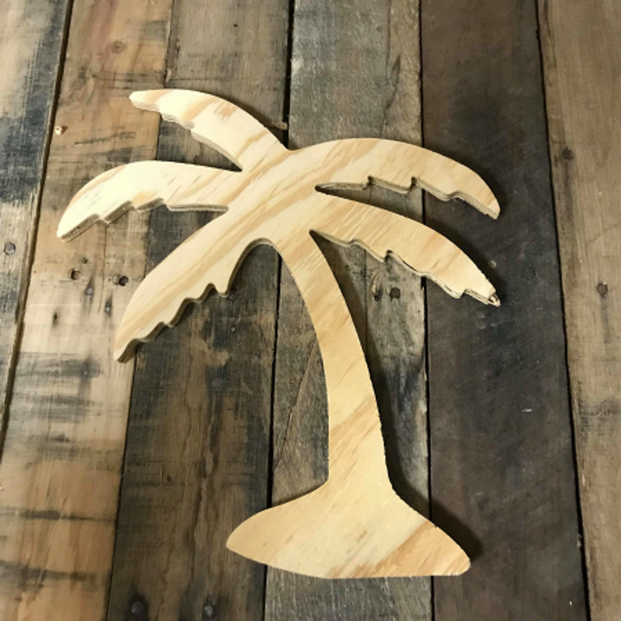 DIY Wood Slice Turkeys