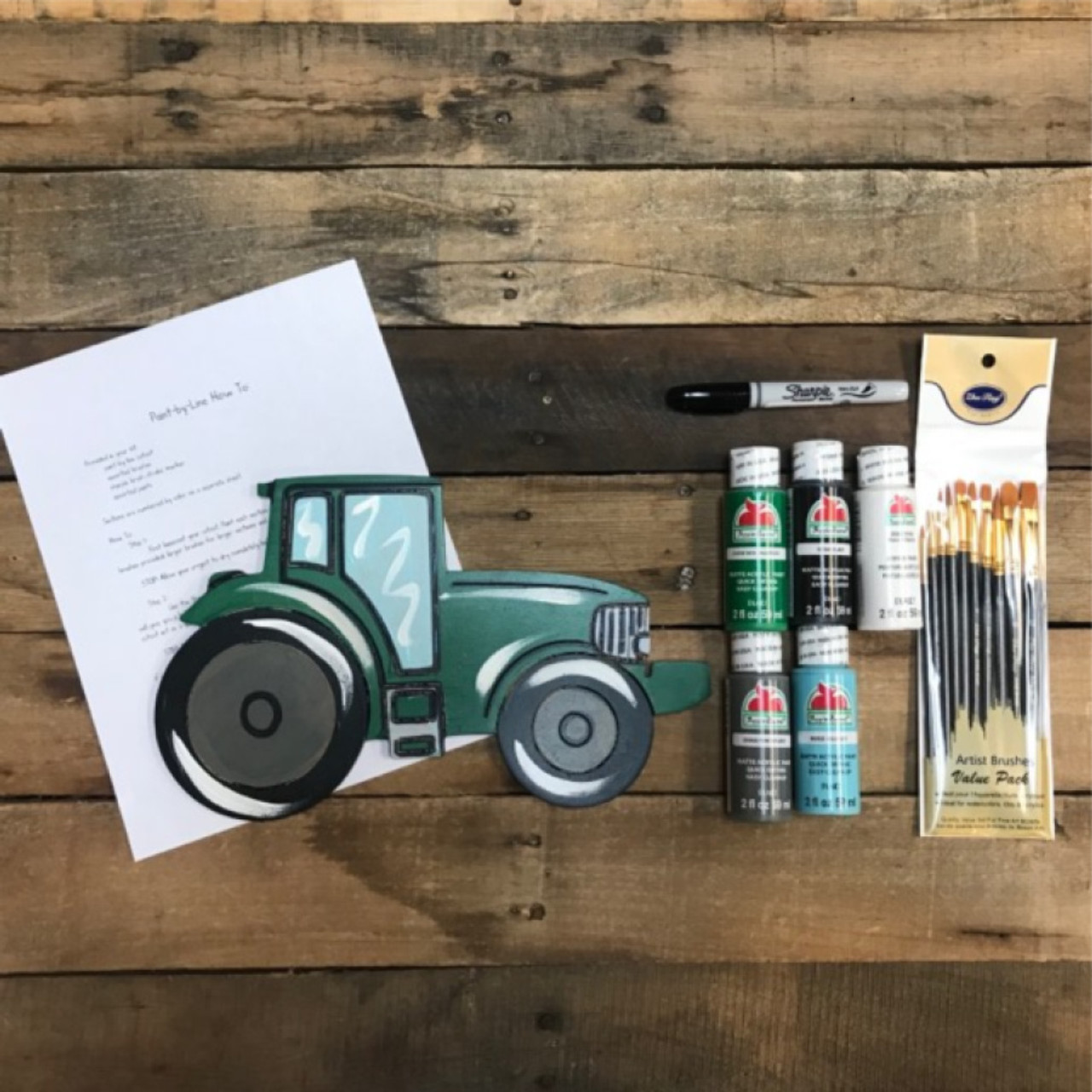 Buy Tractor Paint Kit, Video Tutorial and Instructions