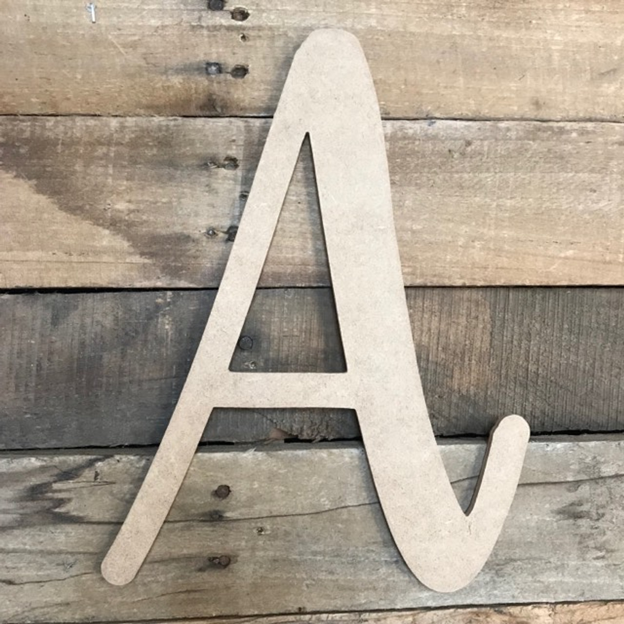 Buy Wooden Letters, Unfinished Craft,