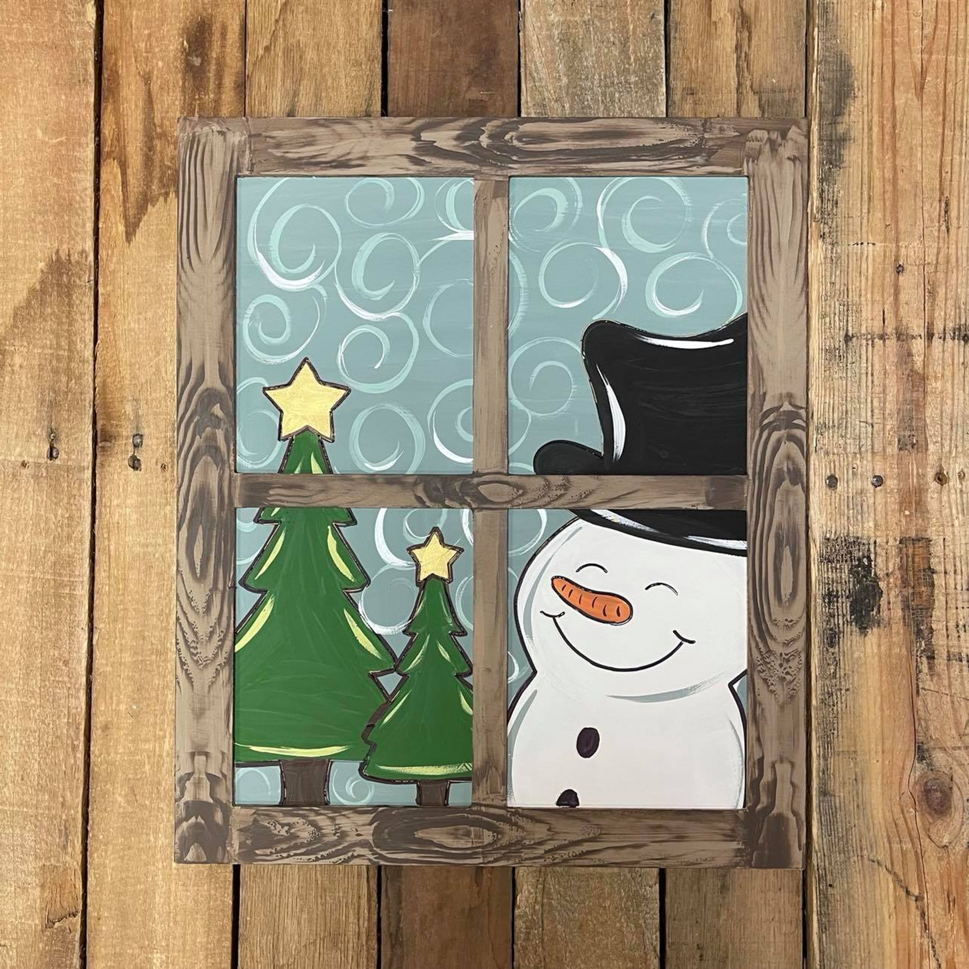 Seasonal Window Pane Kit, Unfinished