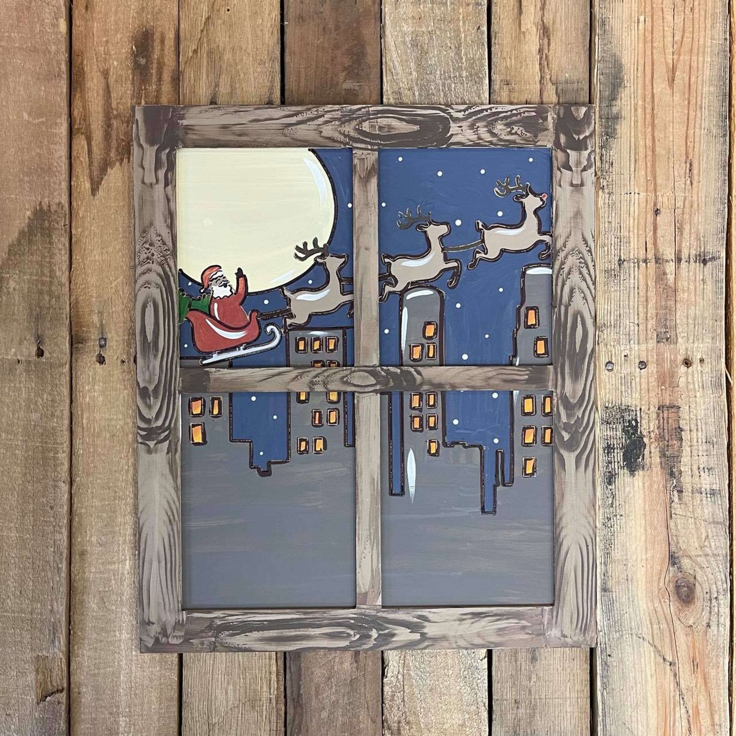 Seasonal Window Pane Kit, Unfinished