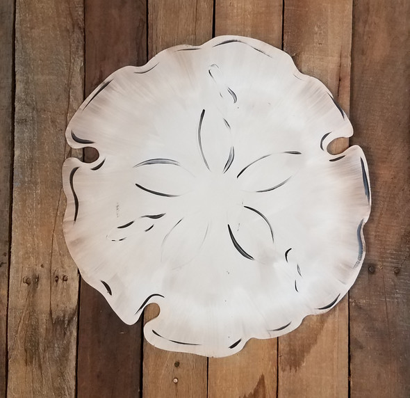 Sand dollar  Cutout, Unfinished Wall Decor Paint by Line