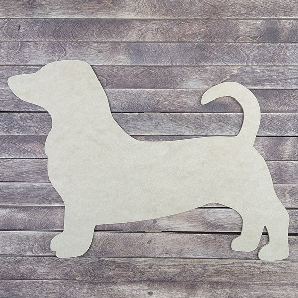 Beagle Dog Design , Wooden Craft Shape, Paintable MDF Craft