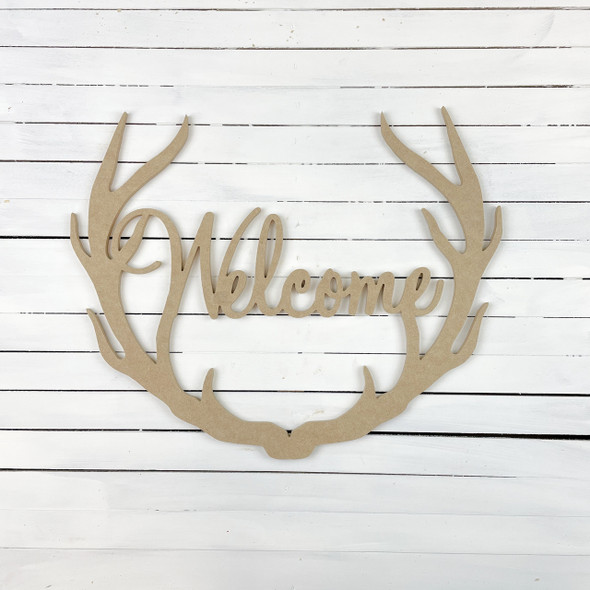 Welcome Antler Unfinished