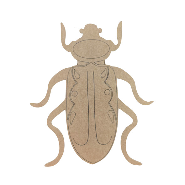 Beetle Juice Bug, Bugs & Insects, Unfinished Craft Shape