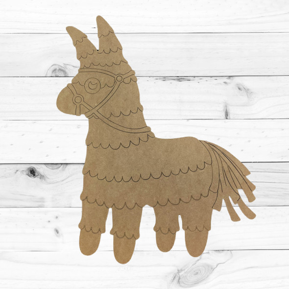 Fiesta Llama,  Unfinished Craft Shape