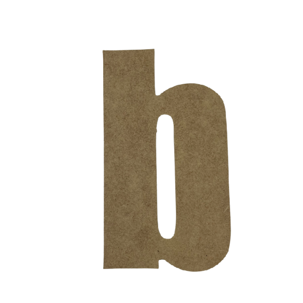 Impact Lowercase Unfinished Craft Wooden Letters