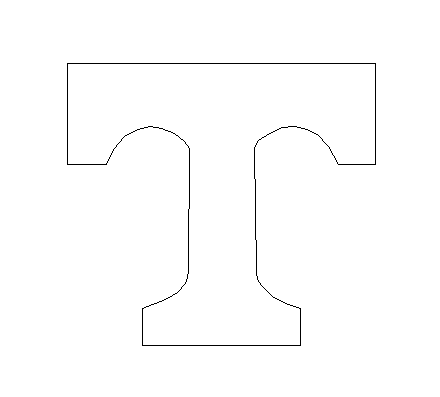 T, Sports Cutout, Unfinished Cutout, Wooden Shape, Paintable Wooden MDF