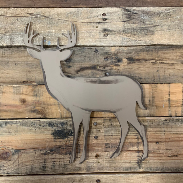 10 Point Buck Unfinished Cutout