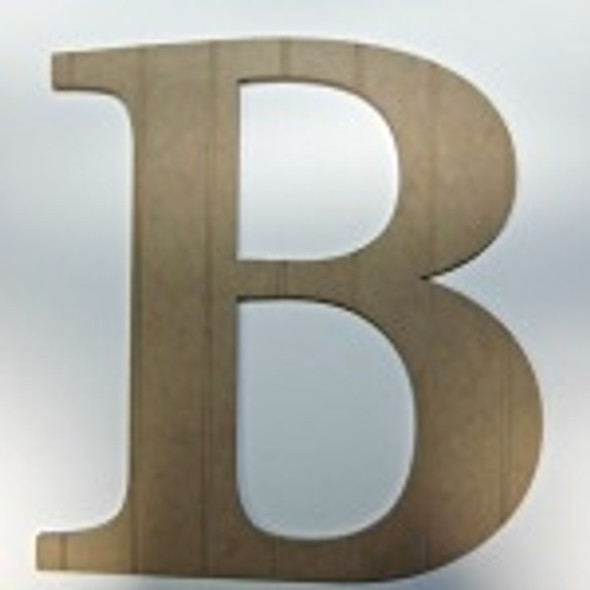 Wooden alphabets letters (B) are cheap wall letters.