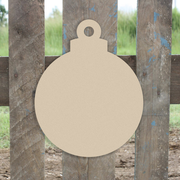 Ornament Shape Unfinished Paintable Wooden Cutout