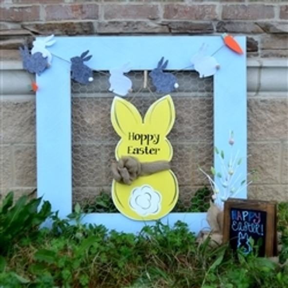 Snow Bunny Unfinished Cutout, Wooden Shape, Paintable Wooden MDF Snow Bunny Unfinished Cutout, Wooden Shape, Paintable Wooden MDF