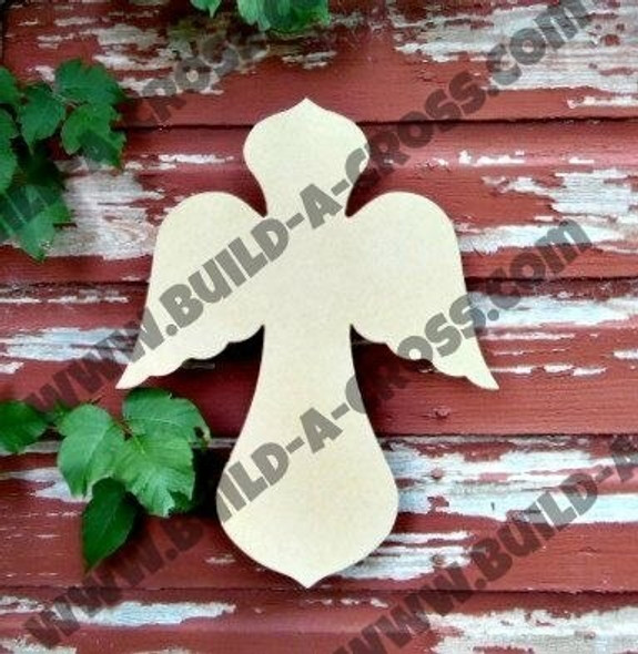 Cross 19 Unfinished Wooden Paintable build-a-cross