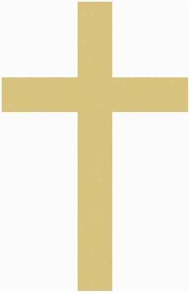 plain wooden cross clipart