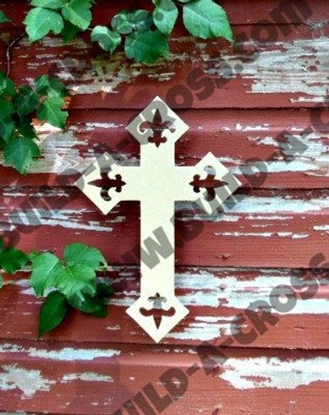 Unfinished Wooden Cross Paint-able Wall Hanging Stackable Cross (59)