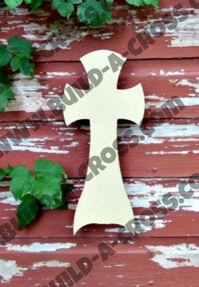 Unfinished Wooden Cross Paint-able Wall Hanging Stackable Cross 59