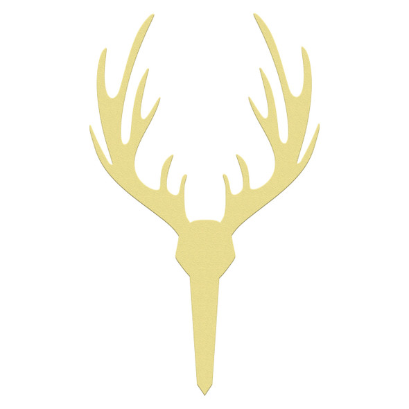 Outdoor Yard Signs Wooden elk antler Paint-able DIY