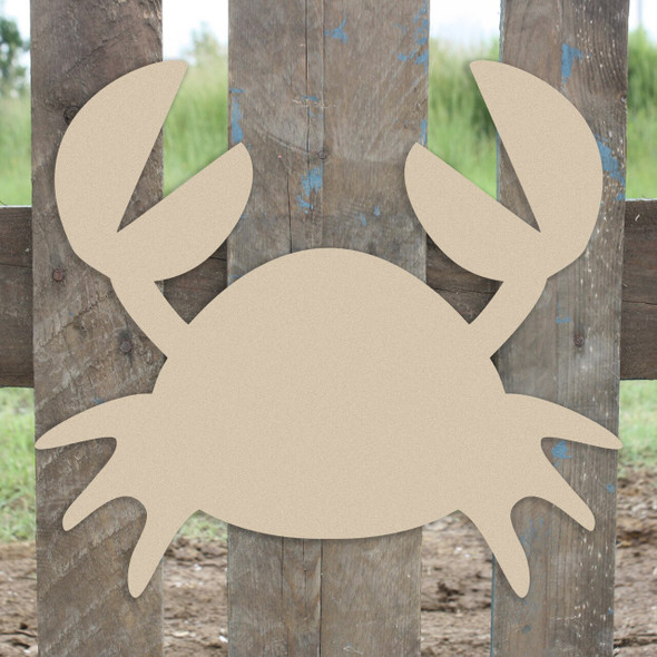 Nautical Decor Mr Crabs Unfinished Cutout