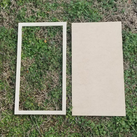 Unfinished 14 x 26 Farmhouse Decor Farmers Market Sign