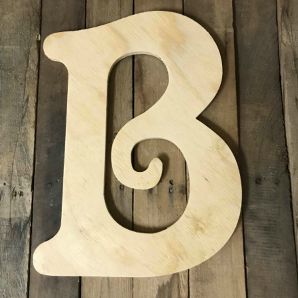 Wood Pine Letters, Large Wooden Letters, Beltorian Font