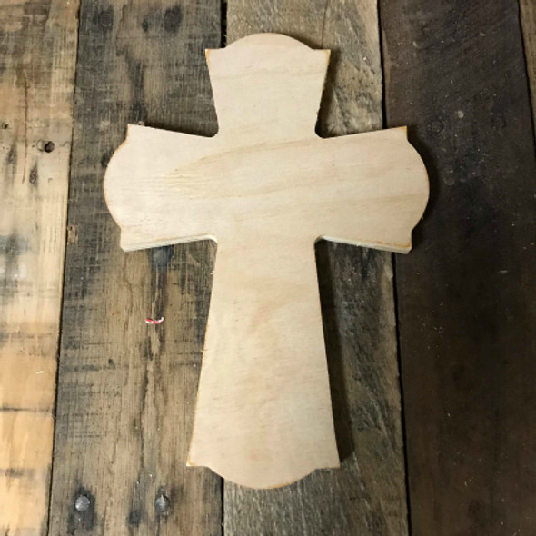 Unpainted Craft Cross, DIY Wooden Crosses, Wall Art Pine (64)