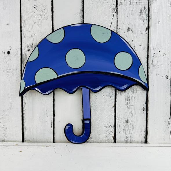 Umbrella 2, Unfinished Wooden Cutout, Spring  Décor, 