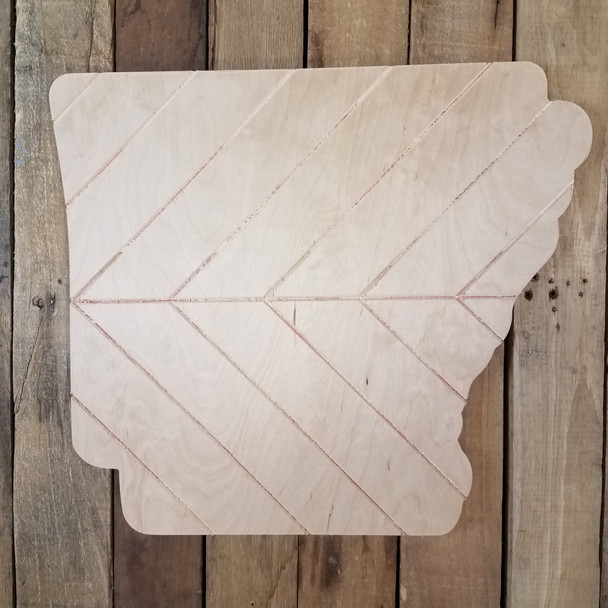 Arkansas Bohemian Pattern Pine State, Unfinished Paint by Line