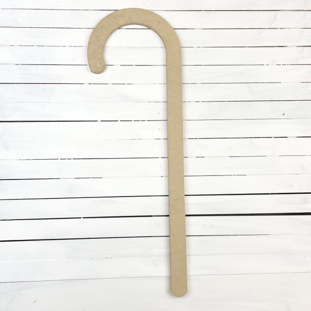 Candy Cane - Tall & Skinny, Wooden Craft Shape