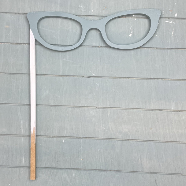 Photo Booth Prop, Cat Eye Glasses, Unfinished Craft Product